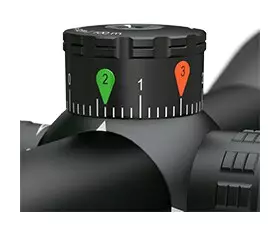 Kahles BT K-1 ballistiikkatorni - Scope elevation towers and throw levers - 30210 - 1