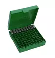 MTM Ammunition Box 9mm 100rnd Green - Gun cartridge boxes - 341360 - 2