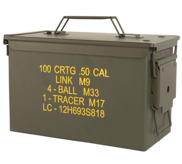 .50cal Ammunition Box M2A1 - Rifle cartridge boxes - 15963200 - 1