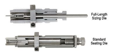 Hornady Custom Grade Rifle FL Die Set - Rifle loading dies - 222010 - 1