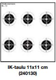 Air Rifle Target Accurate 100 pcs - Zeroing targets and classic targets - 603022240130 - 1