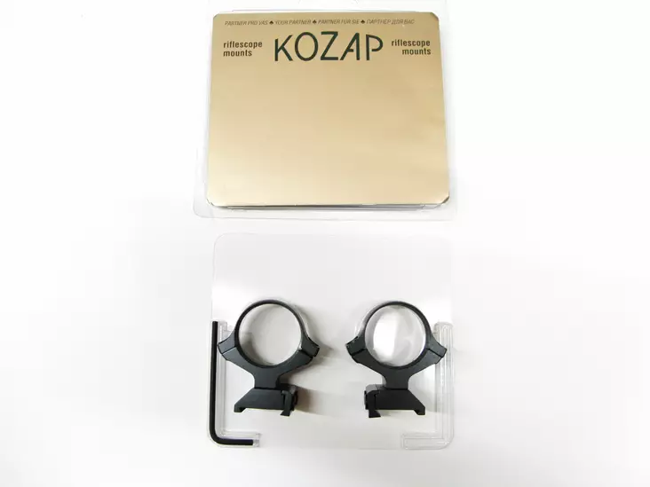 Kozap 30mm CZ 550/557 Scope Rings Low 2-Piece - Other optic rings and bases - TKOZ55030 - 1