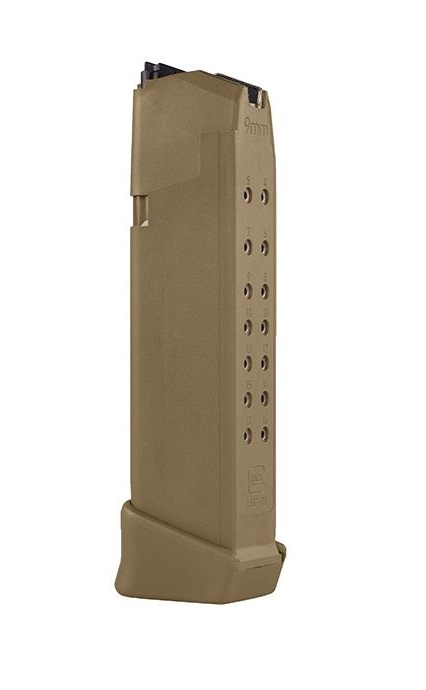 Magazine Glock 17 Coyote 9mm 19 Round - Handgun magazines - 4911670 - 5