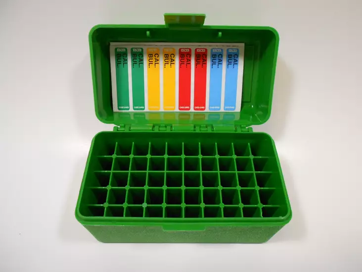 MTM RS-50 Green Ammo Box - Rifle cartridge boxes - 341140 - 1