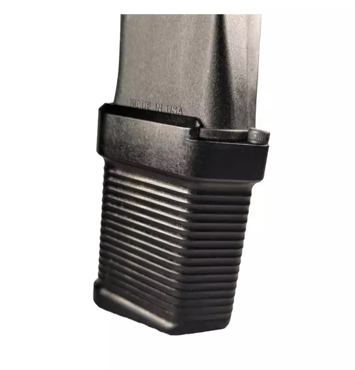 Dissident AK9 +10 Basepad - Alum - Black - Handgun and PCC magazine bases - 761062037730 - 4