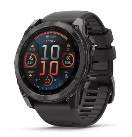 Garmin Fenix 8 51mm Premium AMOLED GPS Smartwatch - Sports Watches & Tactical Watches - 010-02905-21 - 1