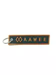 Aawee Keyring Orange / Green - Chamber flags and keychains - AW4001 - 1