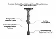 UTG Recon Flex KeyMod Bipod 15-20cm - Bipods - LPR-TL-BPDK01 - 6
