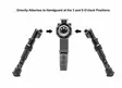 UTG Recon Flex KeyMod Bipod 15-20cm - Bipods - LPR-TL-BPDK01 - 4