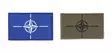 NATO Flag Velcro Patch 77x47mm - Sleeve badges and velcro badges - NATO-merkki-1 - 1