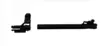 Sako M78 rauta tähtäinpaketti. Etutähtäin / Liekinsammutin - Takatähtäin / Kaasuputki - Used gun parts - vaihto03041 - 1