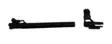 Sako M78 rauta tähtäinpaketti. Etutähtäin / Liekinsammutin - Takatähtäin / Kaasuputki - Used gun parts - vaihto03041 - 2