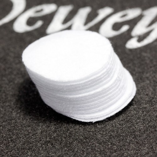 DEWEY 3.5" (3-1/2") 45cal Cleaning Patches 100pcs - Cleaning pads - P-121 - 1