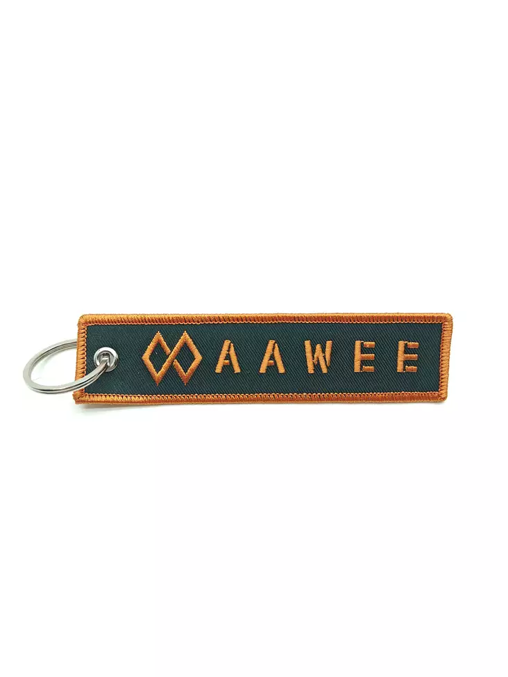 Aawee Keyring Orange / Green - Chamber flags and keychains - AW4001 - 1