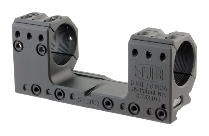 SPUHR SP-3001 Ø30mm H30mm 0MIL - One-piece Picatinny / Weaver - SP-3001 - 1
