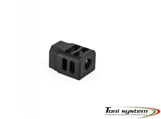 Toni System Canik TP9 Elite Combat Compensator, Black - Handgun muzzle brakes - 57-113031 - 1