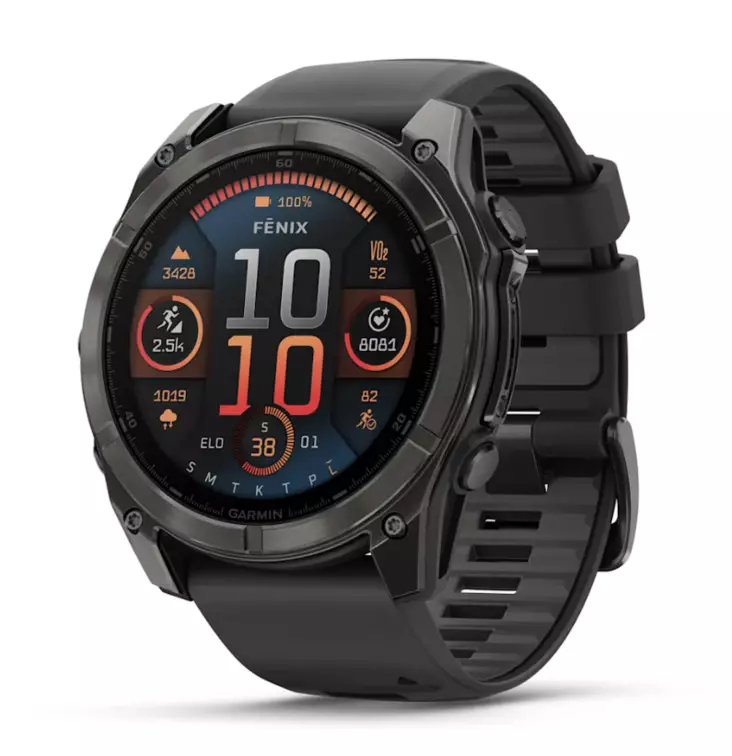 Garmin Fenix 8 51mm Premium AMOLED GPS Smartwatch - Sports Watches & Tactical Watches - 010-02905-21 - 1