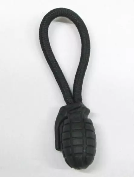 Zipper Pull, Hand Grenade 5pcs - Fittings and handles - 13458112 - 1
