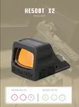HE508T RD X2 Red Dot Sight. 2moa / 32moa Circle Dot - Open reflex red dot sights - HE508T-RD-X2 - 2