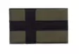 Finnish flag velcro fabric patch 77x47mm field colors - Sleeve badges and velcro badges - AW-Merkki-12 - 3
