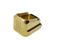 Taylor Freelance Walther PDP +3 Magazine Base Plate Shiny Brass - Handgun and PCC magazine bases - 617395790982 - 6