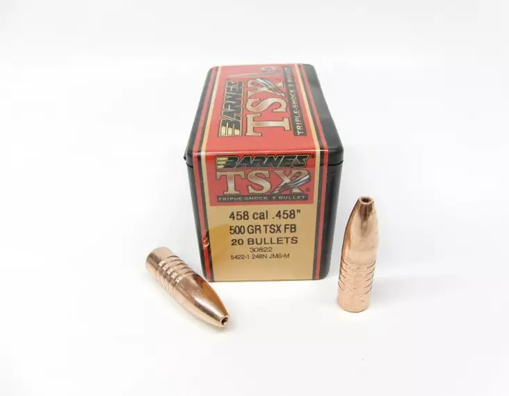 .458" Barnes TSX 500gr 20pcs - 458 rifle bullets - 30622 - 1