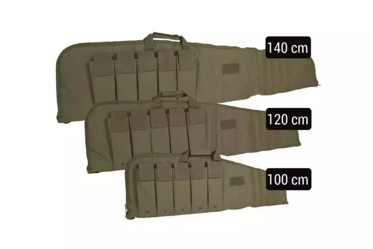Gun Bag with Magazine Pockets, Olive - Soft gun cases - 16191001-902 - 1