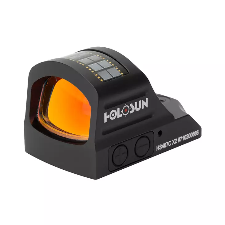 Holosun HS 407C X2 Red Dot Sight - Open reflex red dot sights - HS407C-X2 - 1