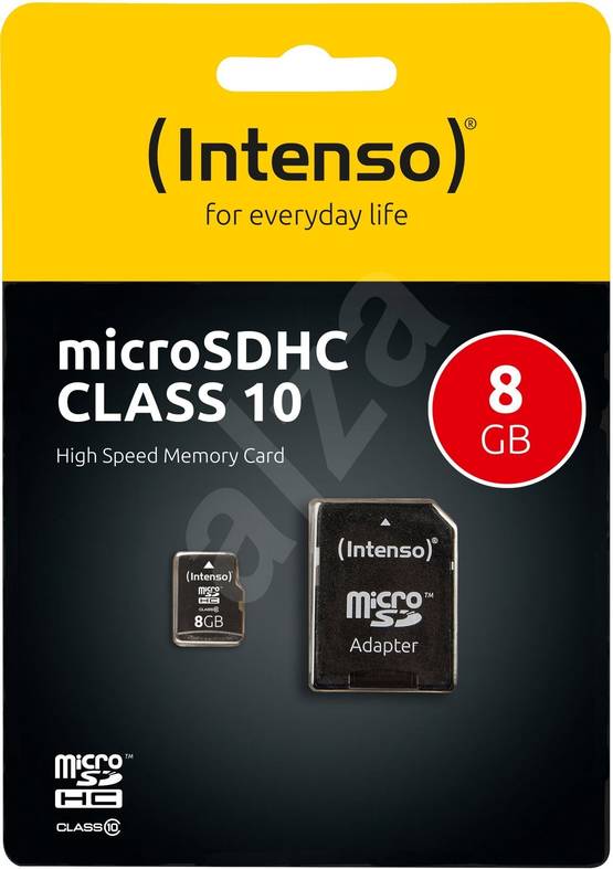 Intenso Micro SDHC Memory Card 8 GB - Game camera accessories - 4034303016112 - 1