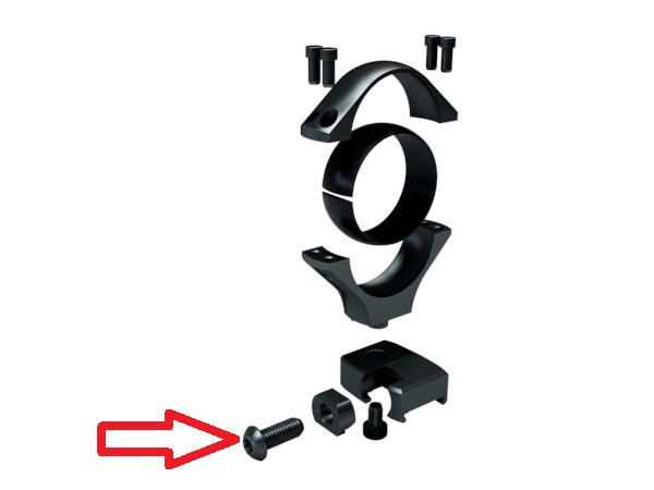 Optilock Base Clamp Screw M6x15 - Sako / Optilock rings and bases - S4451072 - 6