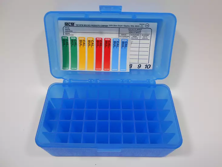 MTM RM-50 Blue - Rifle cartridge boxes - 341162 - 1