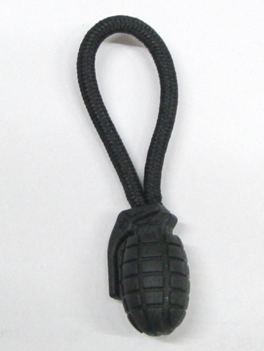 Zipper Pull, Hand Grenade 5pcs - Fittings and handles - 13458112 - 1