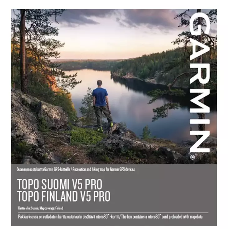 Garmin Topo FINLAND V5 PRO - Softwares and licenses - 010-11988-02 - 1