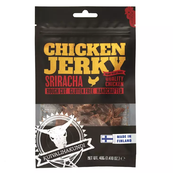 Chicken Jerky Sriracha 40g - Camping foods - 2-2 - 1