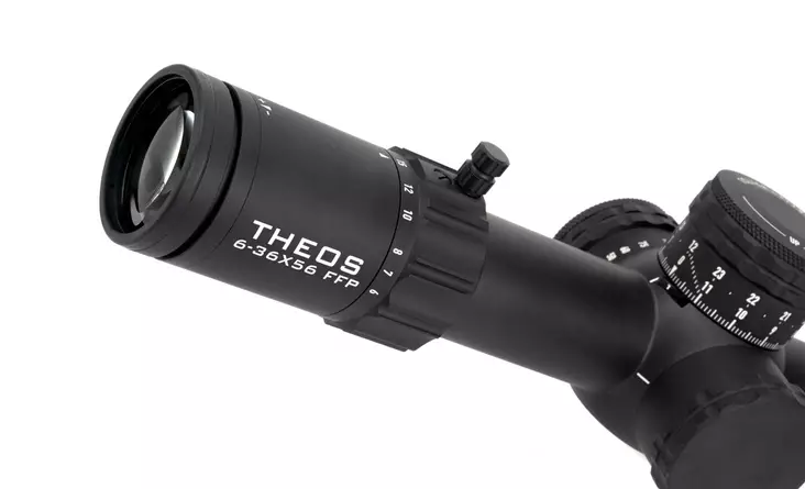 EO THEOS 6-36x56 FFP APR-2D BLACK BLACK Ristikko APR-2D FFP MRAD