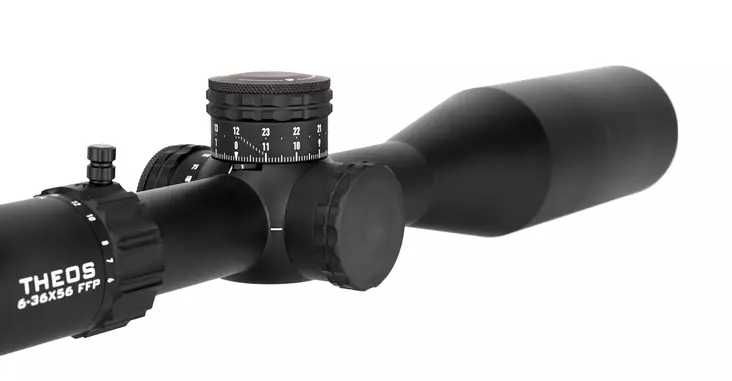 EO THEOS 6-36x56 FFP APR-2D BLACK BLACK Ristikko APR-2D FFP MRAD