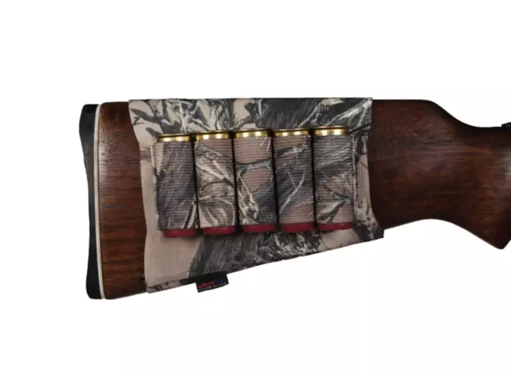 Grovtec shotgun shell holder for stocks Camo - Shell holders attached to the weapon - 320262 - 2