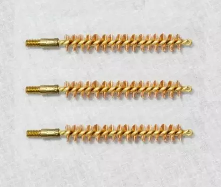 DEWEY 25cal / 6.5mm Bronze Brush 3pcs - Gun cleaning brushes - B-25-3 - 1