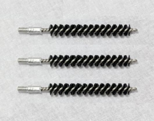 DEWEY 25cal / 6.5mm Nylon Brush 3pcs - Gun cleaning brushes - B-25NA-3 - 1