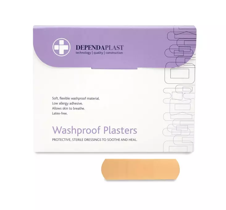 Dependaplast Waterproof Bandage Pack of 100 - First aid supplies - RM533 - 1