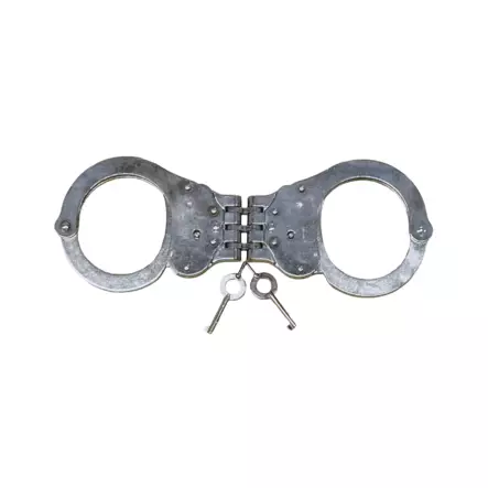 Alcyon käsiraudat kirkas sarana 5005 - Handcuffs and keys - 084144 - 1