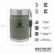 Stanley 0.4L Classic Food Thermos + Spork - Cutlery and thermoses - 10-09382-004 - 3