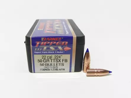 .224 Barnes 50gr TTSX FB Bullet 50pcs - 224 (222; 223; 5.56) rifle bullets - 30185 - 1