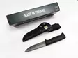 Survival Knife M07, Leather Sheath Black + Lion, J-P Peltonen - Military knives - FJP005 - 2