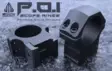 UTG PRO 1"/25.4mm Medium/High P.O.I Picatinny Rings - Two-piece Picatinny / Weaver - RWU012515 - 7