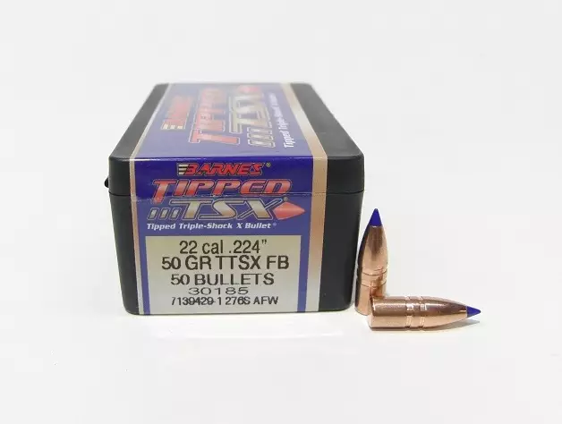 .224 Barnes 50gr TTSX FB Bullet 50pcs - 224 (222; 223; 5.56) rifle bullets - 30185 - 1
