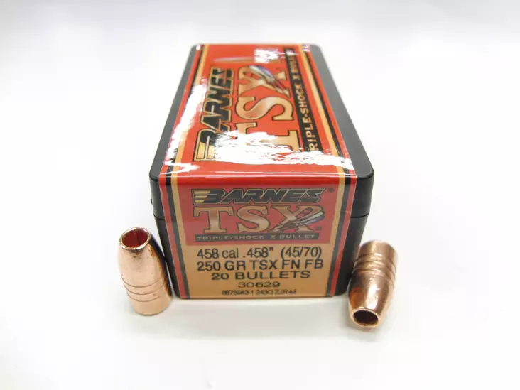 .458"(45/70) Barnes TSX 250gr 20pcs - 458 rifle bullets - 200275 - 1