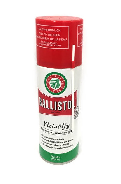 Ballistol ase/yleis=C3=B6ljy Spray 200ml - Gun oils - 380625 - 2