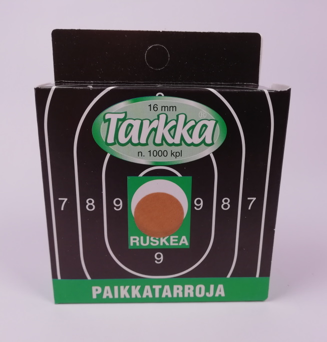 TARKKA Location Sticker Brown 16mm Round 1000pcs - Patches - 241225 - 1