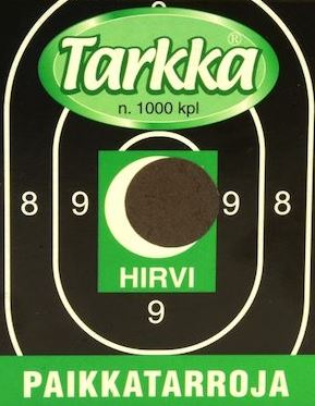 TARKKA Target Sticker Moose 16mm Round - Patches - 241235 - 1